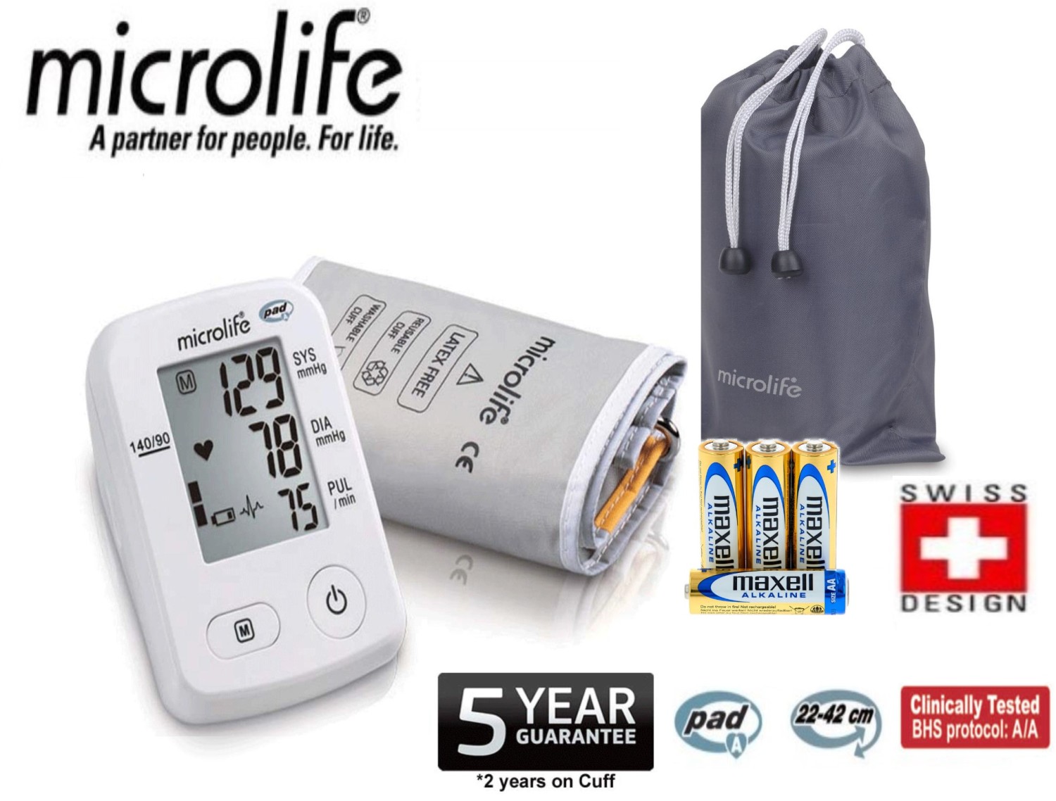 Pressure Machine Microlife Digital Blood Pressure Monitor Set